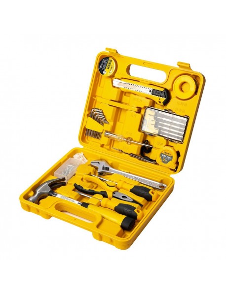 Set 28 de unelte de uz casnic Deli EDL1028J, Galben
