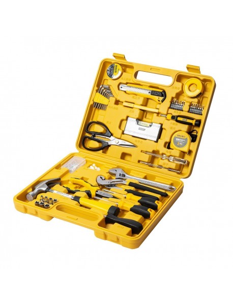 Set 48 de unelte de uz casnic Deli EDL1048J, Galben