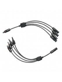 Set conector Y cu cablu, MC4 4 in 1 paralel IP67 Breckner Germany