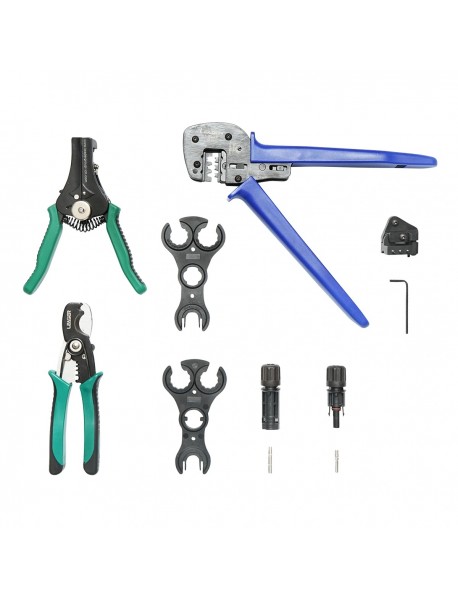 Set 5 scule sertizare cabluri electrice si conectori MC4 panouri fotovoltaice Set 5 scule sertizare cabluri electrice si conectori MC4 panouri fotovoltaice
