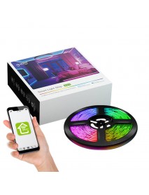 Gosund Kit Banda LED Smart Gosund SL2, Wi-Fi, 5 Metri, Control prin aplicatie, Control vocal