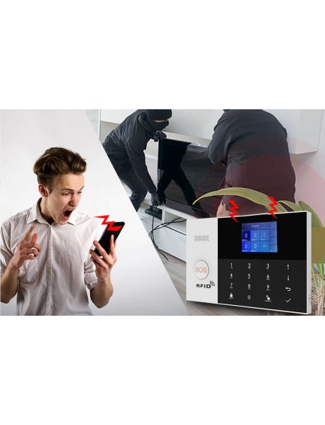 Sistem de alarma wireless WiFi 4G/3G PGST PG-105
