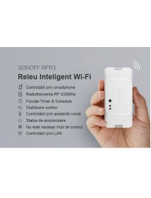 Sonoff Releu wireless WIFI si RF R3 433 MHz 10A