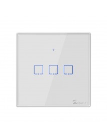 Sonoff Intrerupator tactil T2EU3C-TX WiFi Sonoff 3 canale