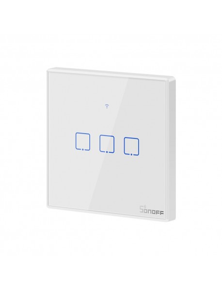 Sonoff Intrerupator tactil T2EU3C-TX WiFi Sonoff 3 canale