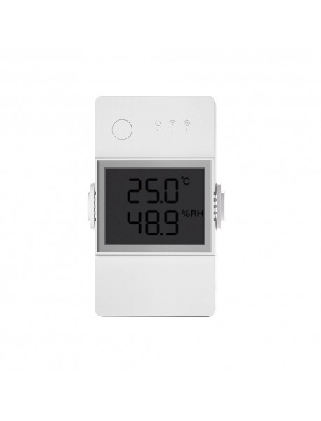 Sonoff releu inteligent WiFi Sonoff TH Elite R3 16A cu ecran LCD (THR316D)