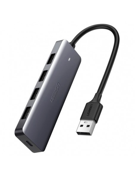 Hub UGREEN 4in1 USB 4x USB 3.0 + micro USB
