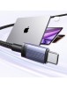 Ugreen - Data Cable L532 (65906) - Type-C to Type-C, Fast Charging, 240W, 5A, 480Mbps, E-Marker Chip, Nylon, 0.5m - Gray