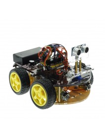 Kit Robot smart car cu sasiu 4WD cu NANO V3.0 si Bluetooth