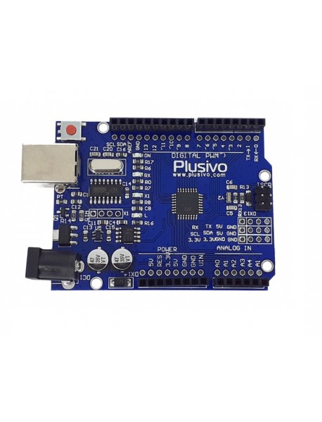 Placa de dezvoltare compatibila cu Arduino UNO R3 (ATmega328p si CH340)