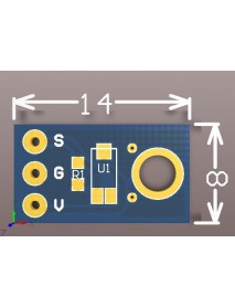 Modul profesional senzor de lumina TEMT6000                  