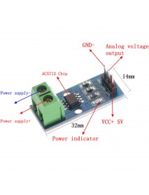 Modul senzor Hall curent 5 A pentru Arduino          