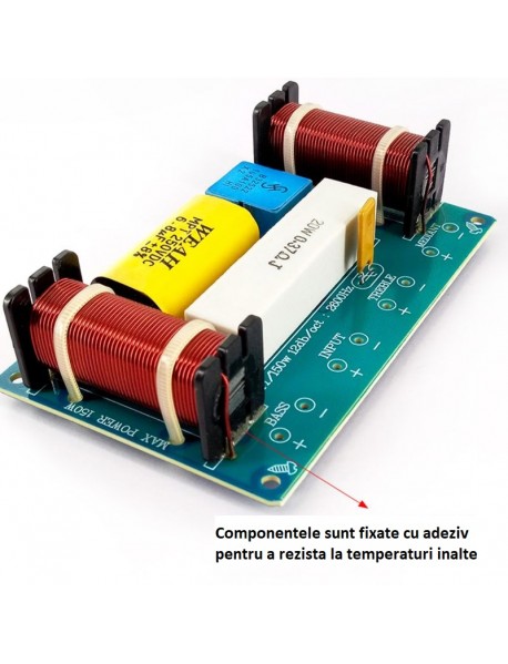 Filtru divizor de frecventa pe 3 cai - 150 W
