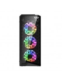 Darkflash Water Square 5 carcasă pentru calculator (negru)