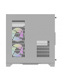 Darflash FT350 carcasă pentru calculator + 5 ventilatoare aRGB (alb)