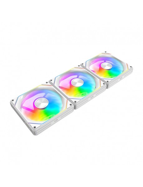Ventilatoare de calculator Darkflash Gauss G24 3-in-1 (alb)