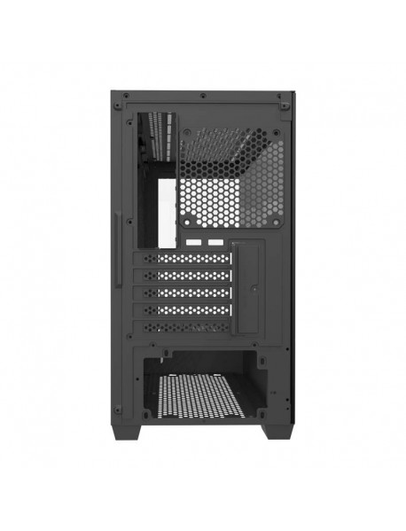 Carcasă pentru computer Darkflash C218M + 6 ventilatoare ARGB (negre) Carcasă pentru computer Darkflash C218M + 6 ventilatoare ARGB (negre)
