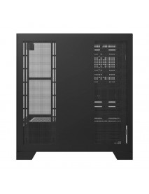 Darkflash DY450 carcasă pentru calculator fără ventilatoare (negru)