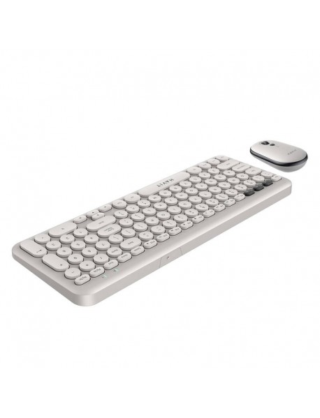 Havit KB254GCM set de tastatură + mouse wireless 2 în 1 pentru jocuri (gri) (QWERTY)