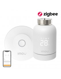 Kit cap termostatic IMOU KIT-TRV1-EU-2 ZigBee cu 6 adaptoare și gateway