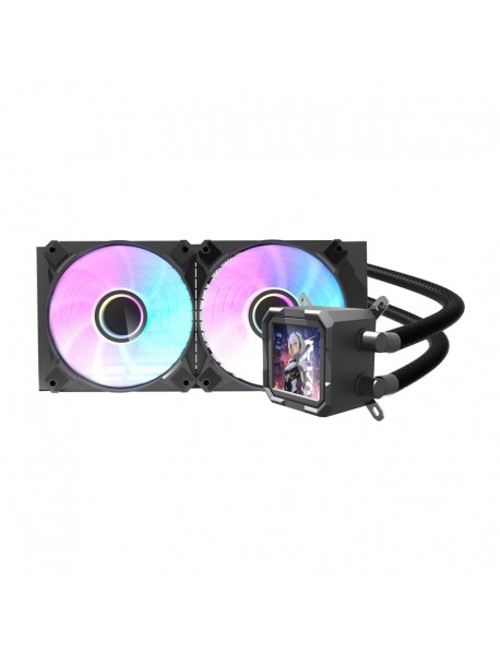 Răcitor de apă Darkflash DV240S pentru CPU (negru)