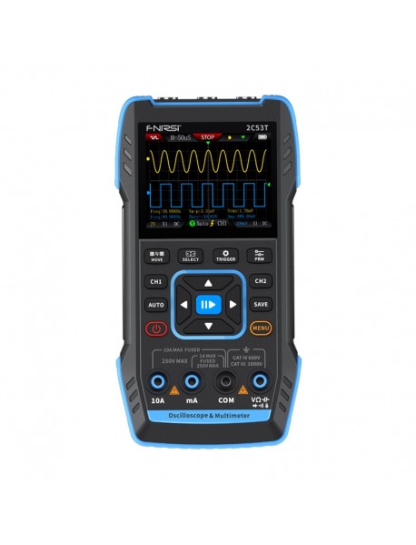 FNIRSI 2C53T osciloscop portabil 3in1 multimetru generator de semnal