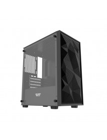 Darkflash M305 Carcasă de calculator Mesh fără ventilatoare (negru)