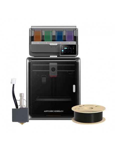 Imprimantă 3D Anycubic Kobra S1 Combo + Hotend + Filament gratuit