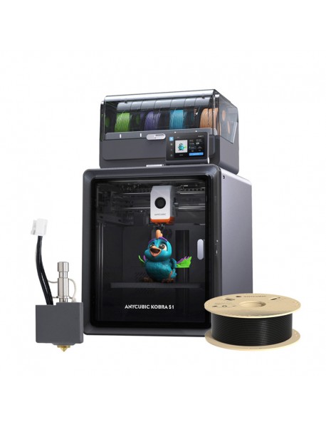 Imprimantă 3D Anycubic Kobra S1 Combo + Hotend + Filament gratuit