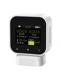 Monitor 4-în-1 pentru calitatea aerului din interior Detector de formaldehidă cu ecran tactil FNIRSI SFD-02 Monitor 4-în-1 pentru calitatea aerului din interior Detector de formaldehidă cu ecran tactil FNIRSI SFD-02