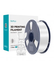 Filament de mătase Sunlu PLA+ (alb)