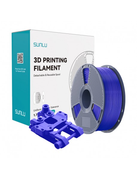 Filament ABS cu strălucire (albastru)