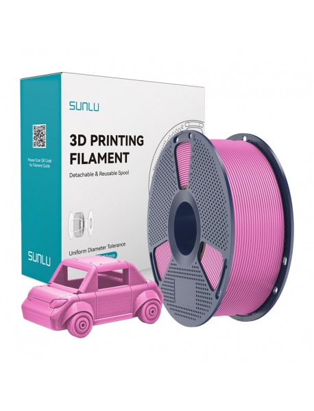 Filament PETG cu strălucire (roz)