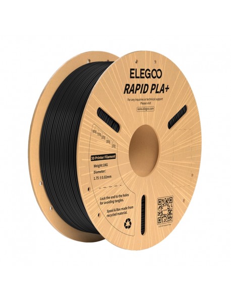 ELEGOO Rapid PLA+ Filament (negru)