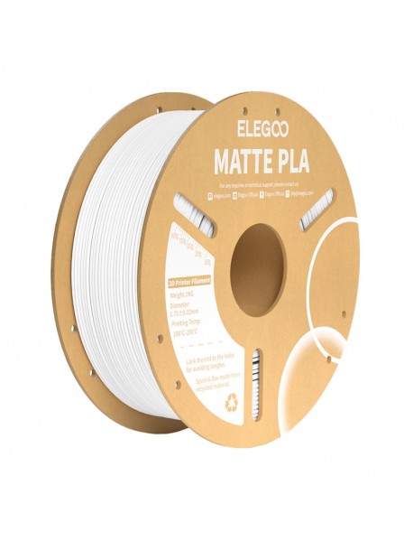 Filament PLA mat ELEGOO (alb)