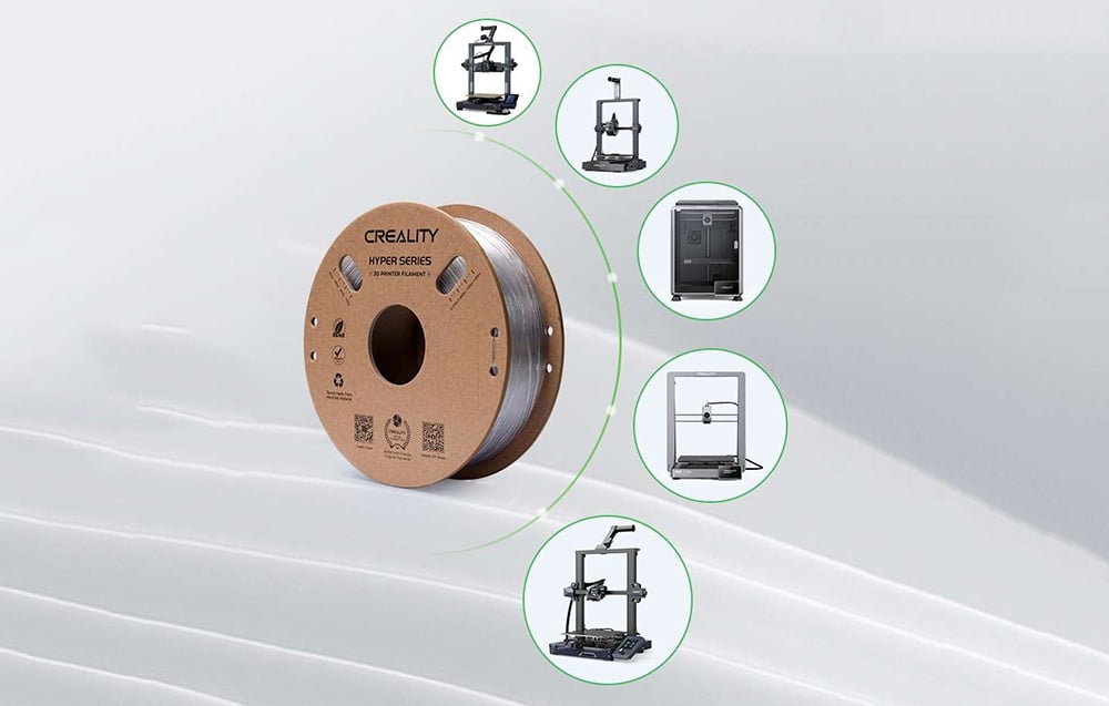 Filament Creality Hyper PETG (transparent)
