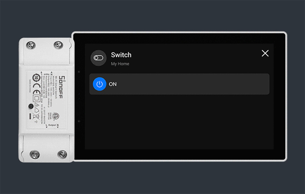 SONOFF NSPanel Pro 120 Smart Control Panel Matter WiFi/Bluetooth/ZigBee (negru)